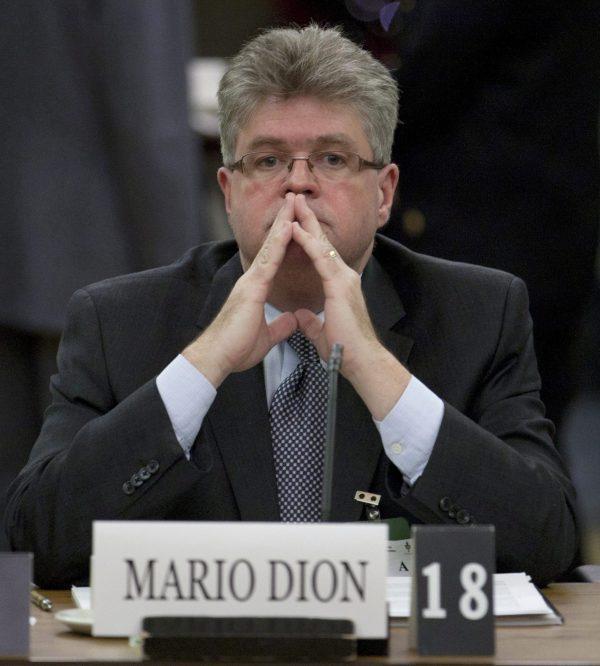 Ethics commissioner Mario Dion in a file photo. (The Canadian Press/Adrian Wyld)