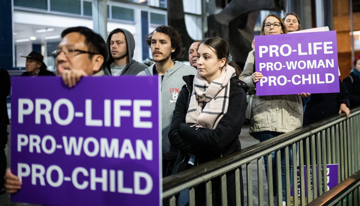 Thousands Protest Abortion Bill in Sydney