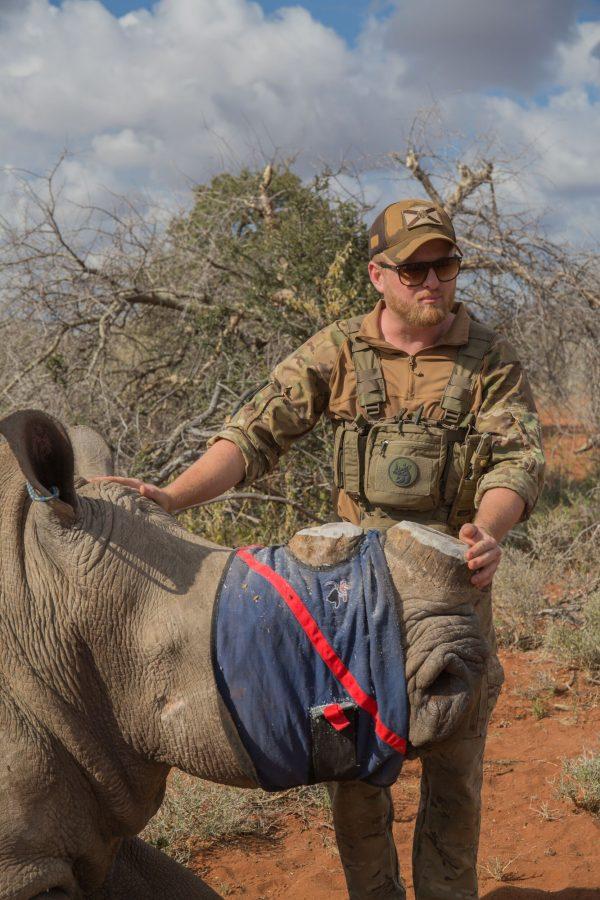 Ryan Tate is on a mission to combat poachers. (Courtesy of Veterans Empowered to Protect African Wildlife)