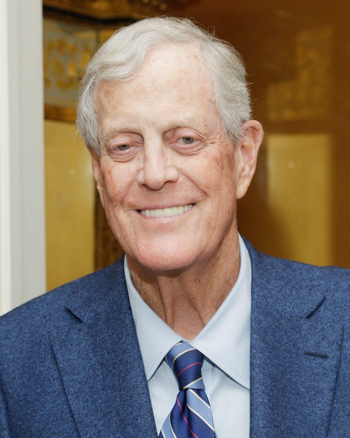 Philanthropist David H. Koch attends the U.S. Olympic And Paralympic Foundation Event Hosted By Ellen and Daniel Crown in New York City on May 17, 2017. (Lars Niki/Getty Images for United States Olympic Committee)