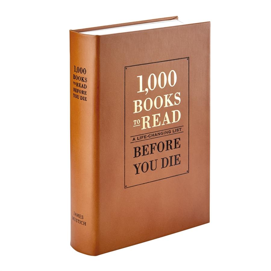 James Mustich’s collection of brief reviews, “1,000 Books to Read Before You Die.”
