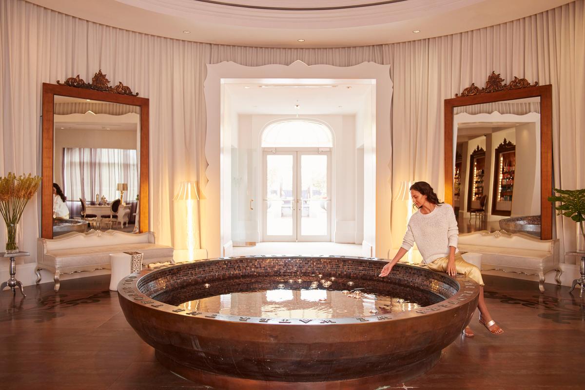 The spa at Eau Palm Beach Resort & Spa. (Frederic Lagrange)