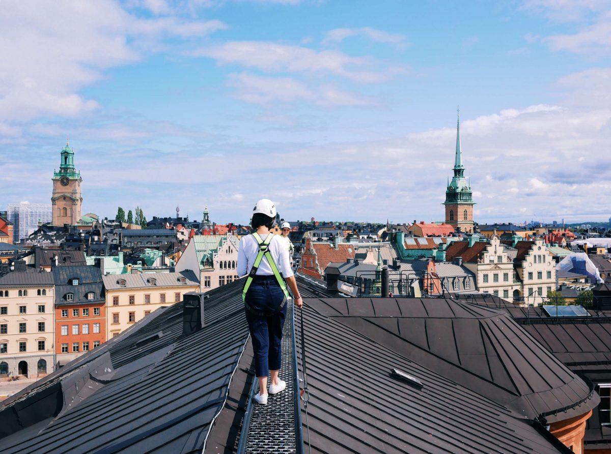 A rooftop tour. (Visit Stockholm)