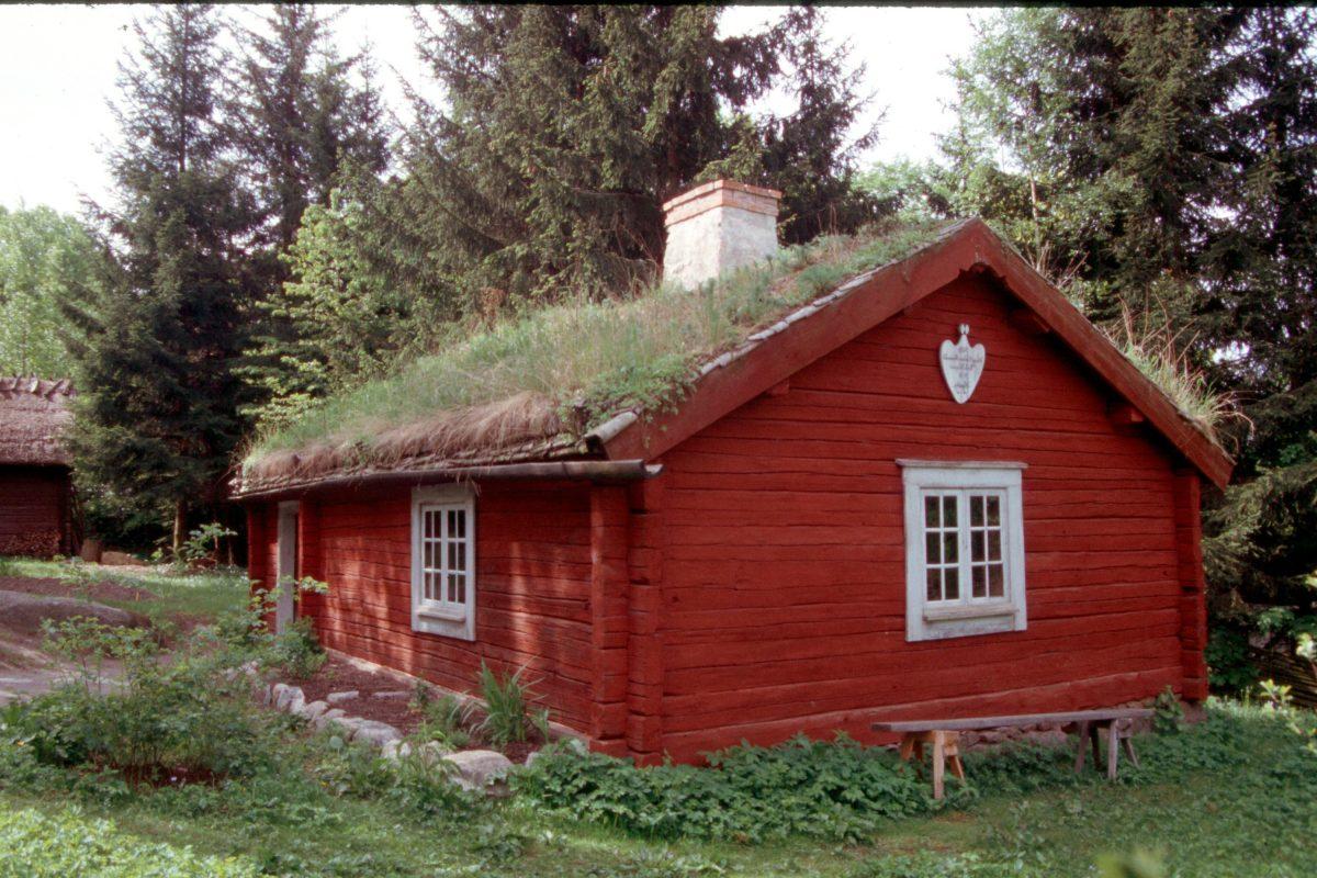A house at Skansen, Stockholm’s living open-air museum. (Janna Graber)