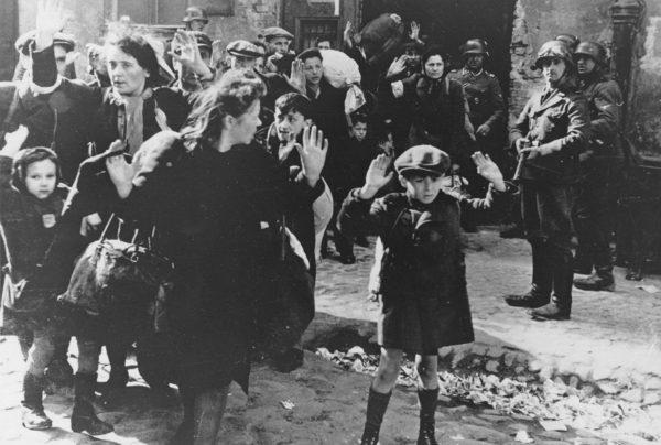 Jews are rounded up by the Nazis in Warsaw, Poland, during the Second World War. (AP Photo)