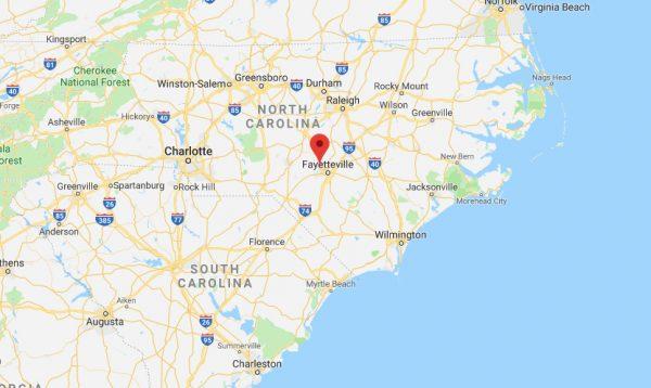 Fayetteville, NC (Screenshot/Google Maps)