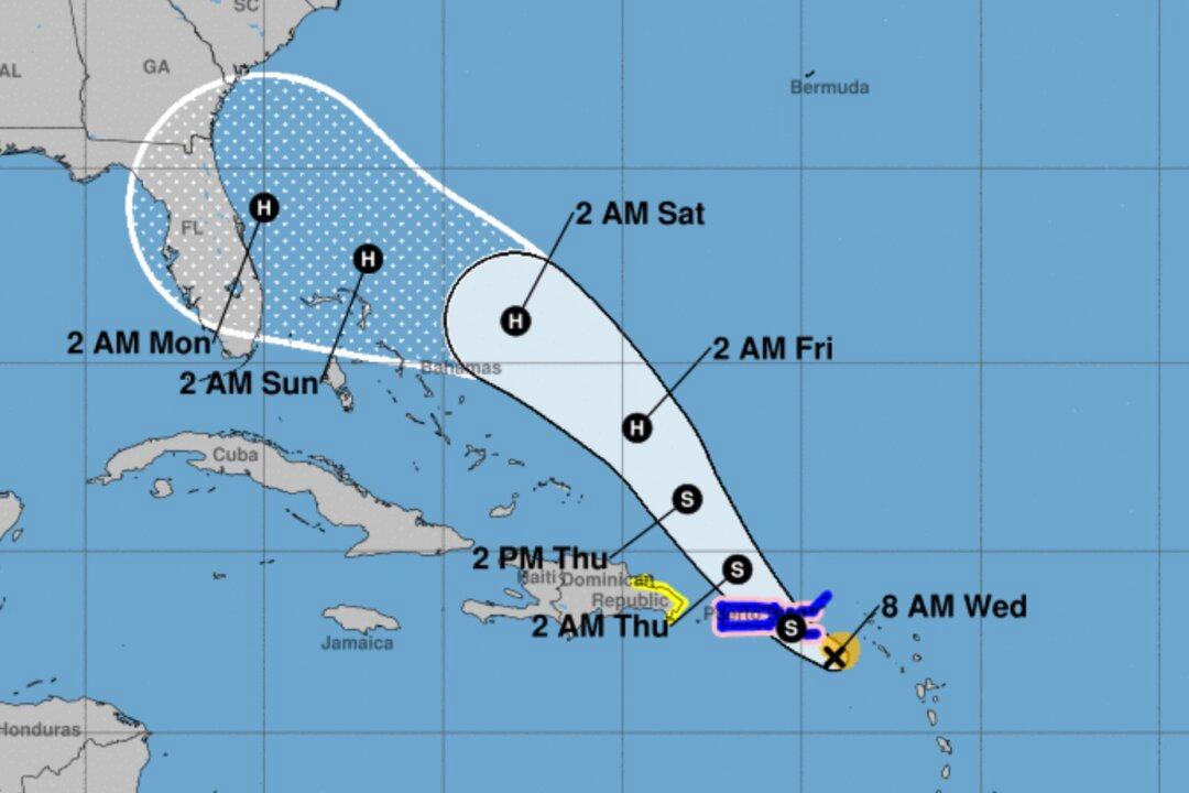 Tropical Storm Dorian Expected to Be Hurricane by Labor Day
