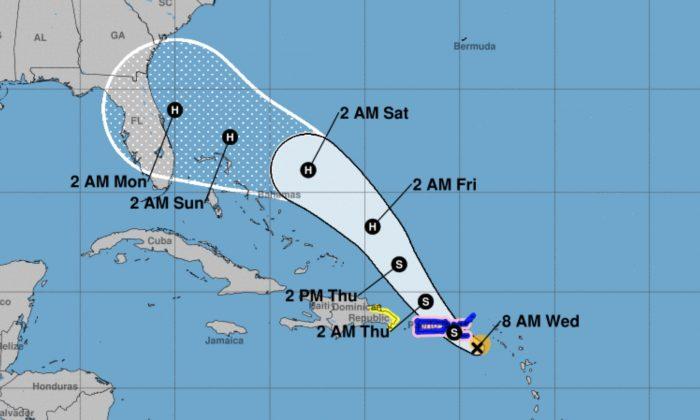 Tropical Storm Dorian Expected to Be Hurricane by Labor Day