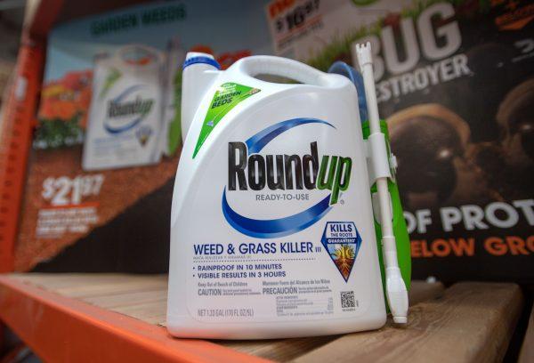 Roundup products for sale at a hardware store in San Rafael, Calif., on July, 9, 2018. (JOSH EDELSON/AFP/Getty Images)