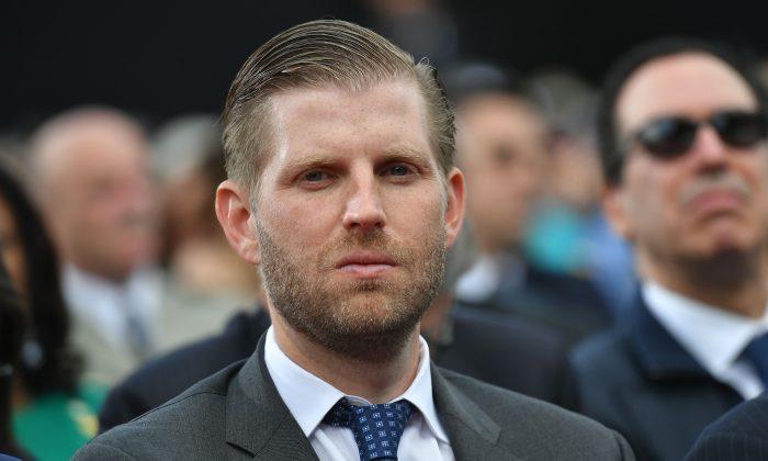 Eric Trump Vows to Take Legal Action Against MSNBC for ‘Reckless Attempt to Slander Family’