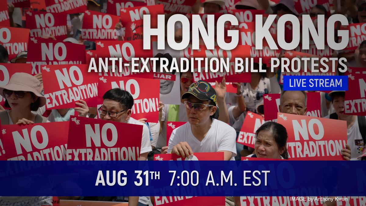 Saturday Live Broadcast: Mass Hong Kong Protest Expected Despite Police Ban