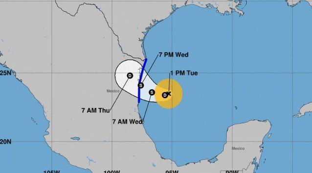 Tropical Storm Fernand Forms in Gulf of Mexico, Other Disturbances Being Monitored