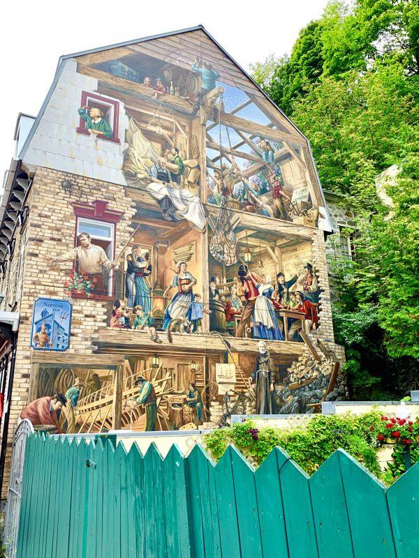 A mural in Quebec City. (Ron Stern)