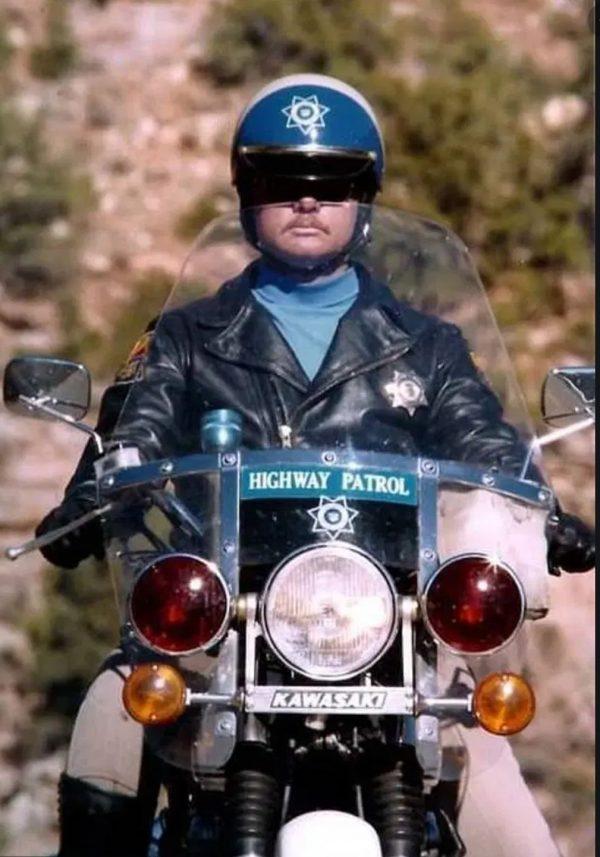 Frank Shankwitz became an Arizona Highway Patrol officer after his service in the Air Force. (Courtesy of Frank Shankwitz)