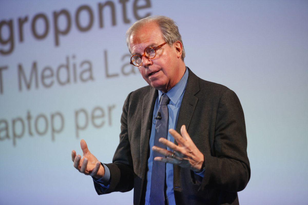 Nicholas Negroponte attends Code-to-Learn Foundation Benefit at Espace in New York City on March 18, 2015. (Thos Robinson/Getty Images for Code-to-Learn Foundation)