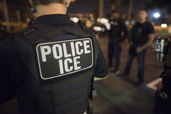 U.S. Immigration and Customs Enforcement (ICE) Officers on March 20, 2019. (ICE/Flickr)