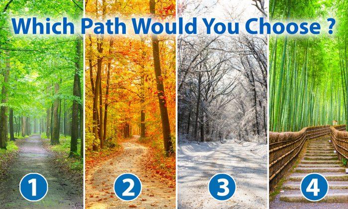 Psychology Test: The Path You Choose Can Reveal Your True Personality