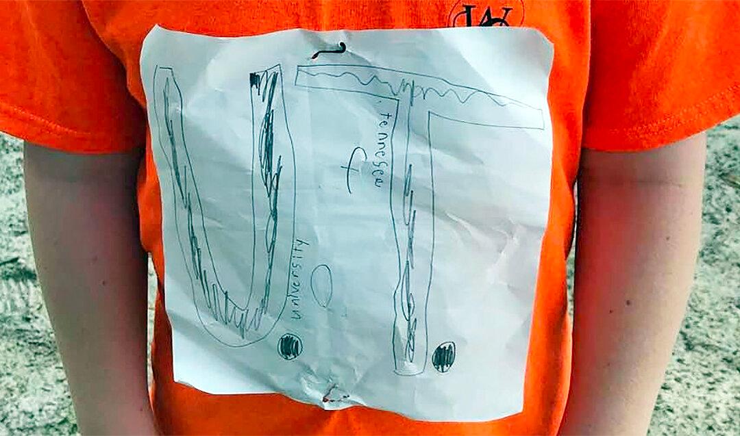 College Selling T-shirt Design Made By Bullied Elementary School Student