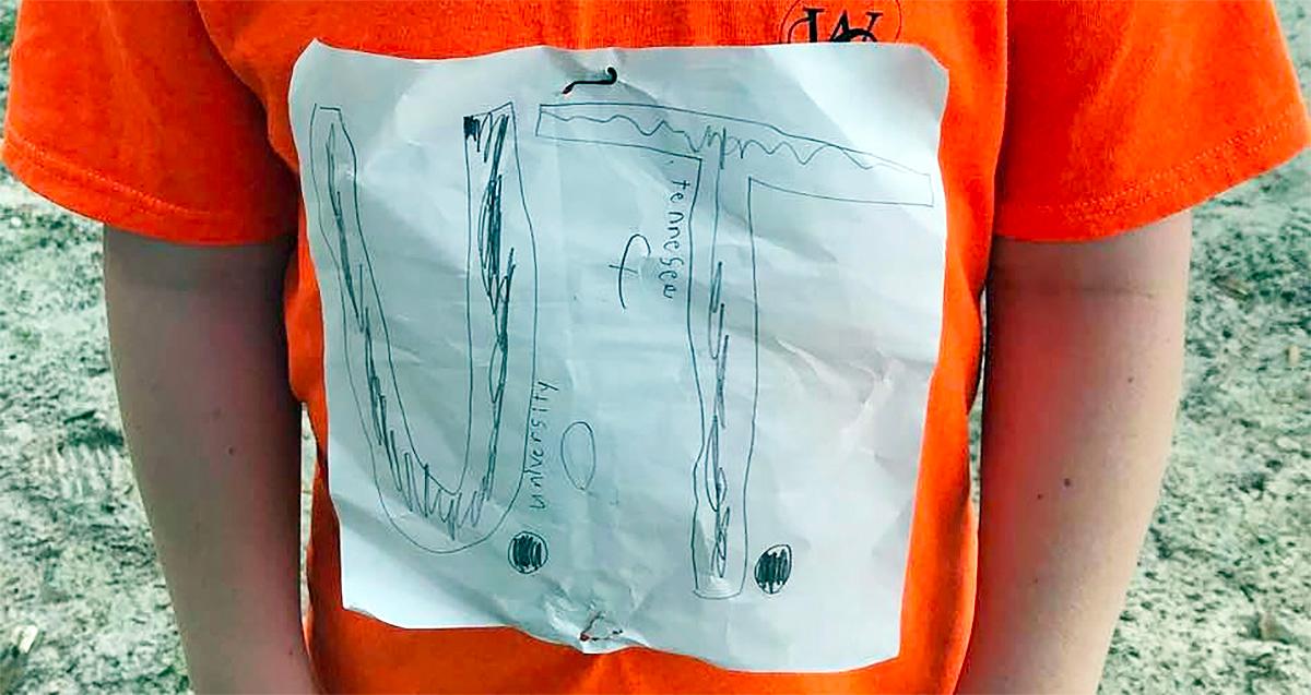 College Selling T-shirt Design Made By Bullied Elementary School Student
