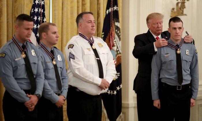 Hero Officers Who Stopped Dayton Shooter Receive Medal of Valor