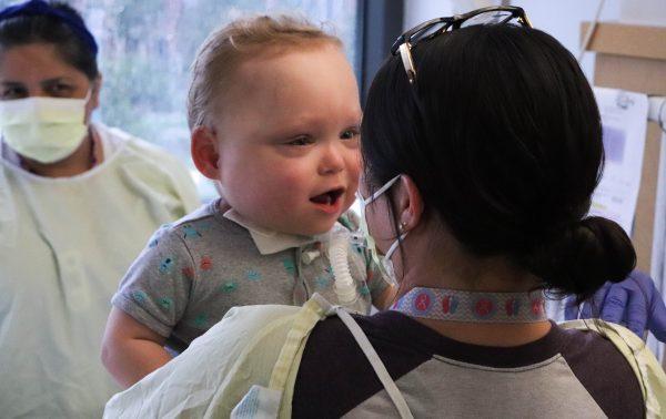 A new treatment approach helped baby Jack Shields survive BPD. (Courtesy of Nationwide Children's Hospital)