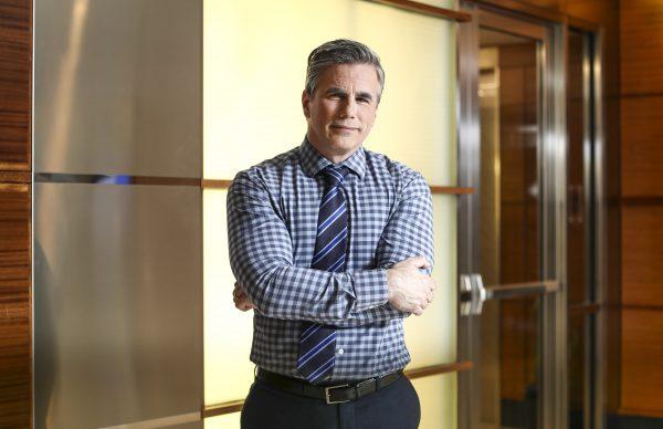 Tom Fitton, president of Judicial Watch, in Washington, D.C., on May 29, 2019. (Samira Bouaou/The Epoch Times)