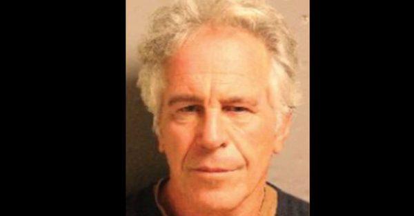 Jeffrey Epstein in a newly released mugshot (Department of Justice)