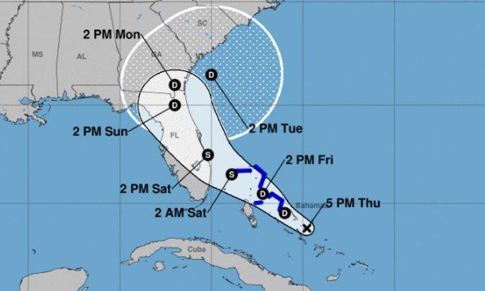 Tropical Storm Warnings Issued for Bahamas Islands Hit by Hurricane Dorian