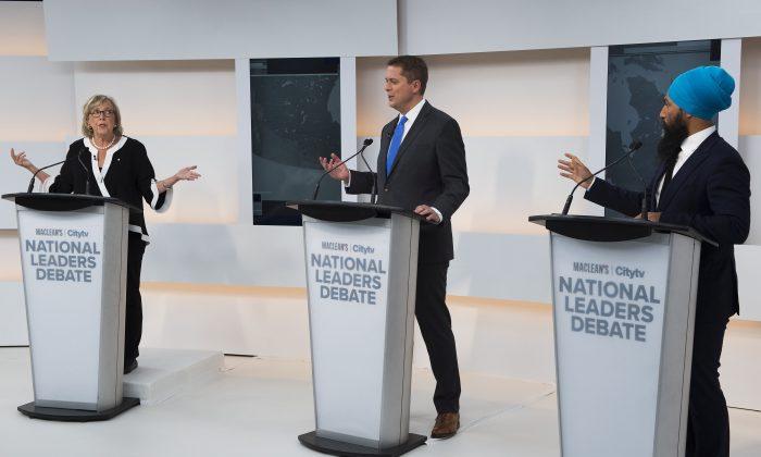 As Tories, NDP, Greens Debate, Trudeau Accused of Ducking Record