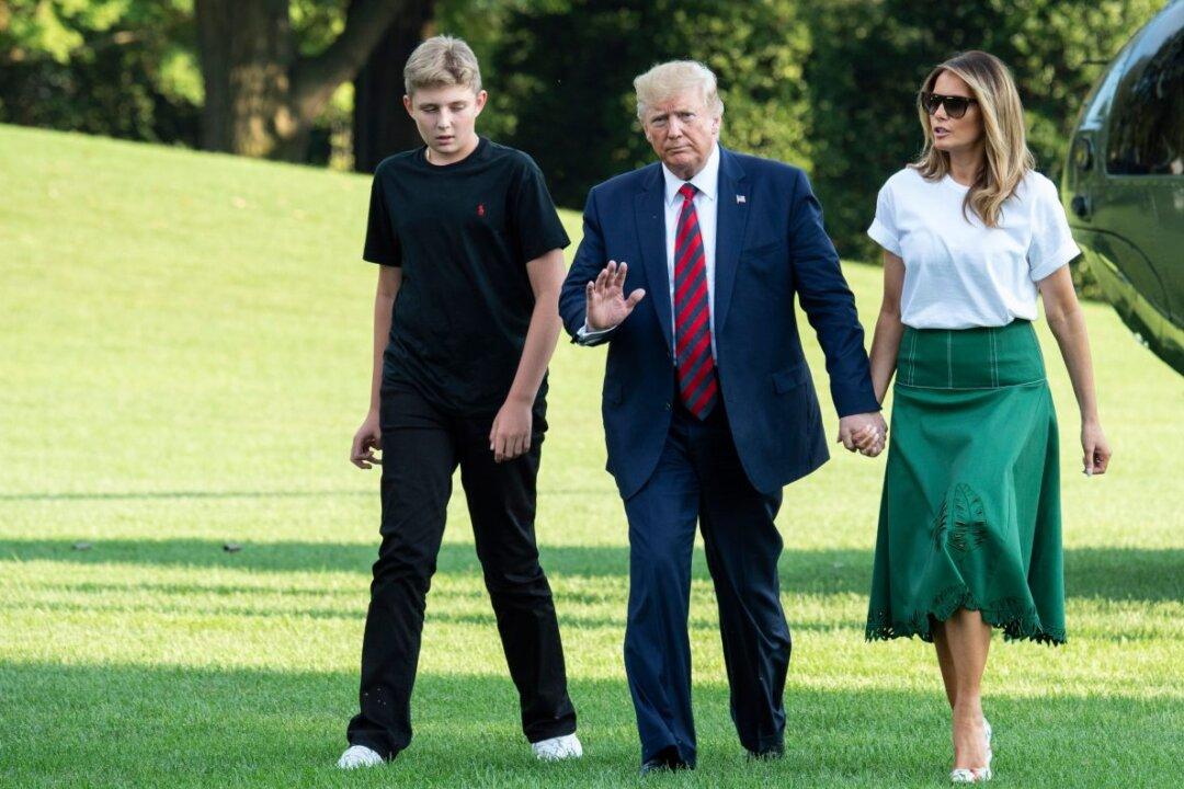 Barron Trump’s Private School to Remain Closed Under Health Official’s Order