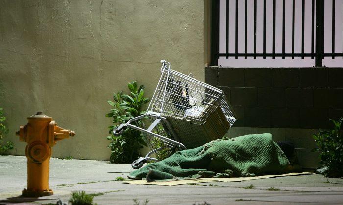 Burned Body Found in Trolley in Homeless Encampment in Los Angeles