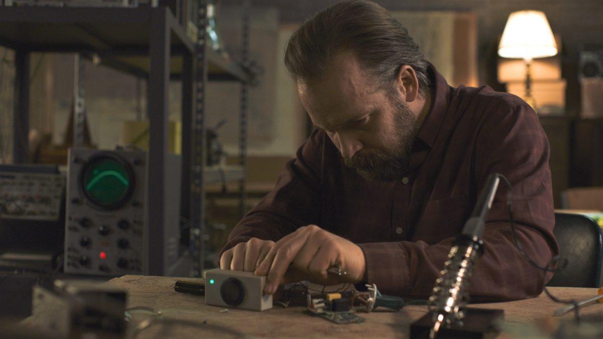 Peter Sarsgaard as a "house tuner" in "The Sound of Silence." (Auditory Pictures LLC)