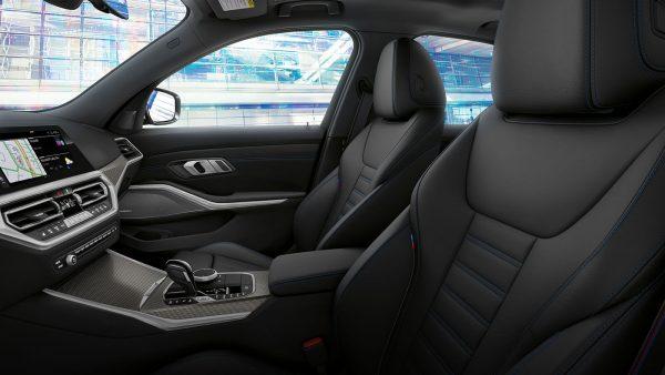 The interior of the 3-Series. (Courtesy of BMW)