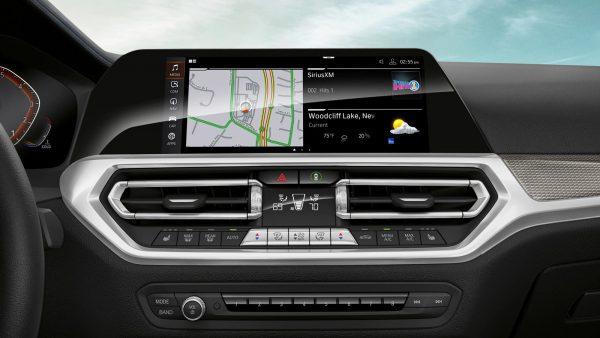 The main iDrive display on top of the center stack. (Courtesy of BMW)