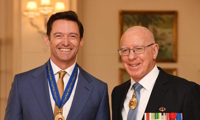 Hugh Jackman Receives Order of Australia Medal