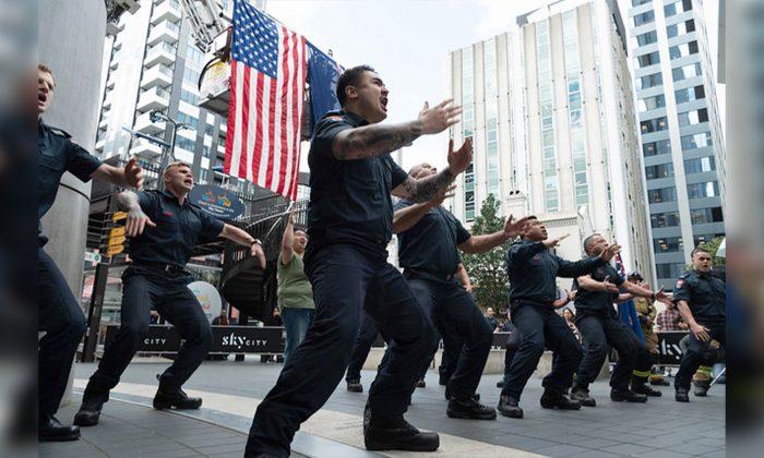 New Zealand Firefighters Perform ‘Haka’ Dance of the Maori to Honor 9/11 First Responders