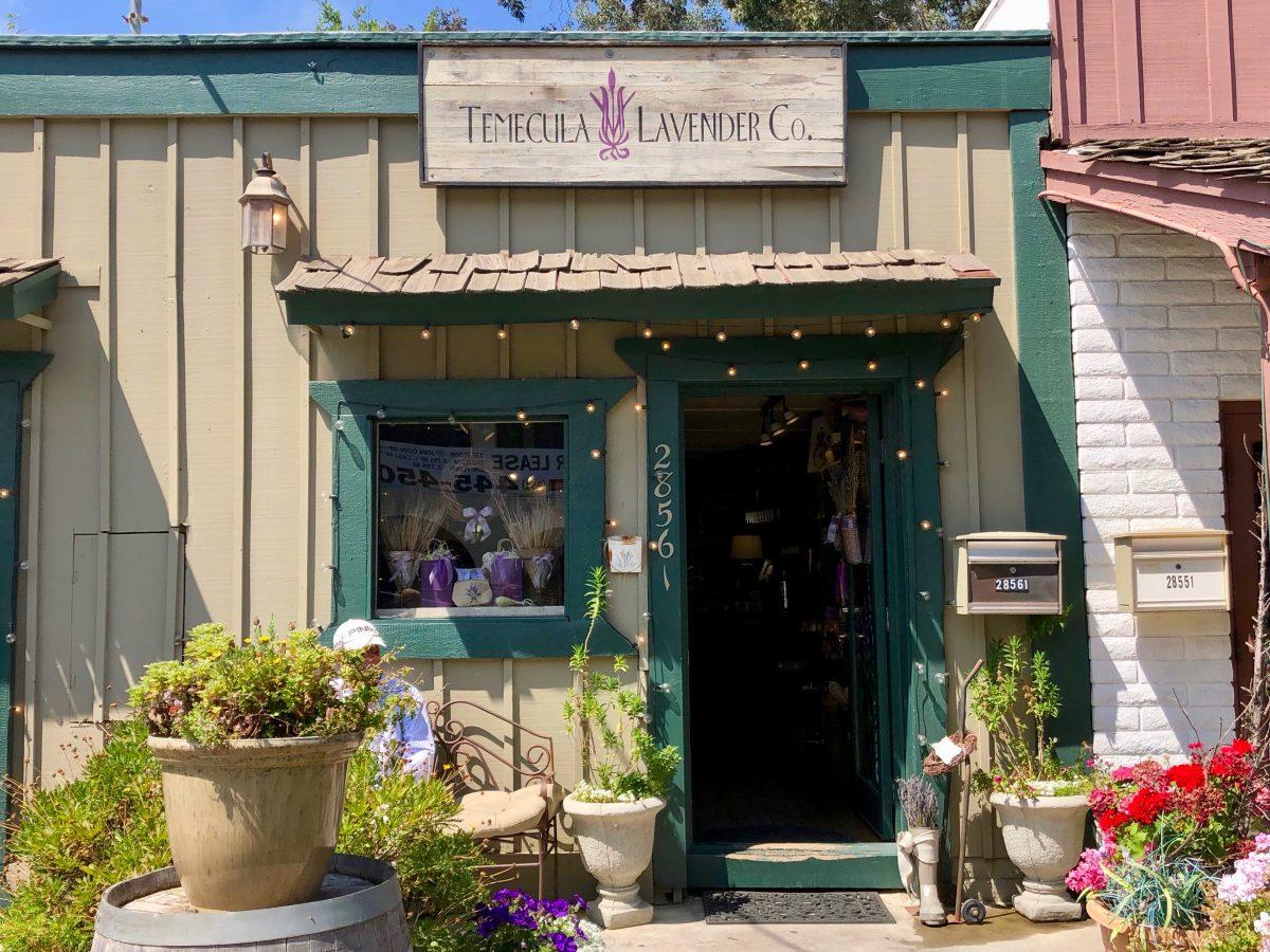 Temecula Lavender Co. shop. (Tracy Kaler)