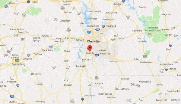 Pineville, North Carolina. (Screenshot/Google Maps)