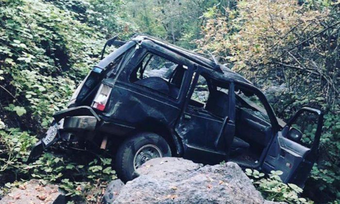 5 People Injured After SUV Plunges 200 Feet Off California Cliff