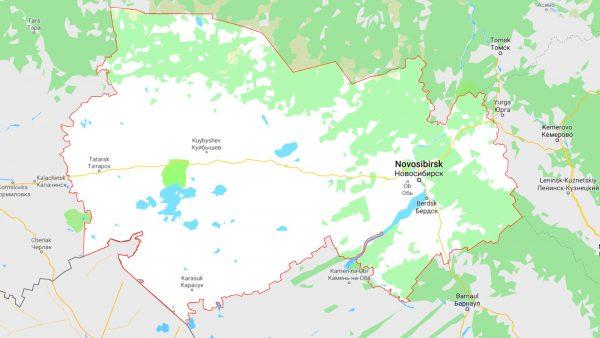 City of Novosibirsk, Russia. (Google Maps)