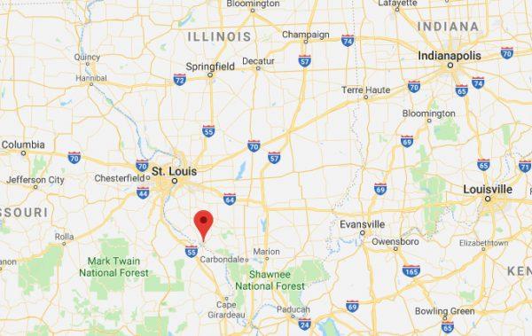 Chester, Illinois. (Screenshot/Google Maps)