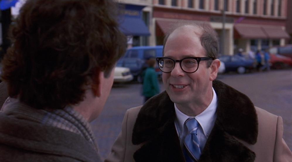 Bill Murray (L) and Stephen Tobolowsky in "Groundhog Day." (Sony Pictures Home Entertainment)