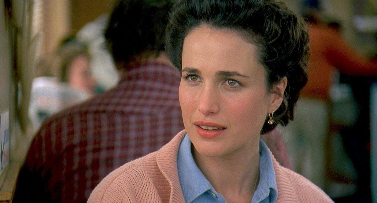 Rita Hanson (Andie MacDowell), a TV producer, in "Groundhog Day." (Sony Pictures Home Entertainment)