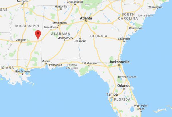 Meridian Mississippi. (Screenshot/Google Maps)