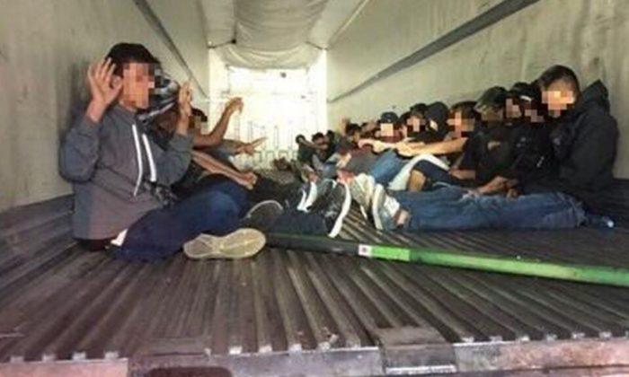 Border Agents Arrest Arizona Driver After 31 Illegal Immigrants Found in Tractor-Trailer