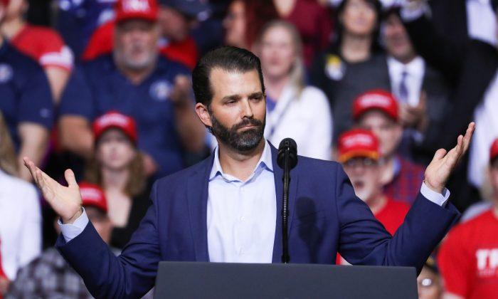 Trump Jr. Calls Out Instagram After His, President’s Accounts Vanish From Search Suggestions