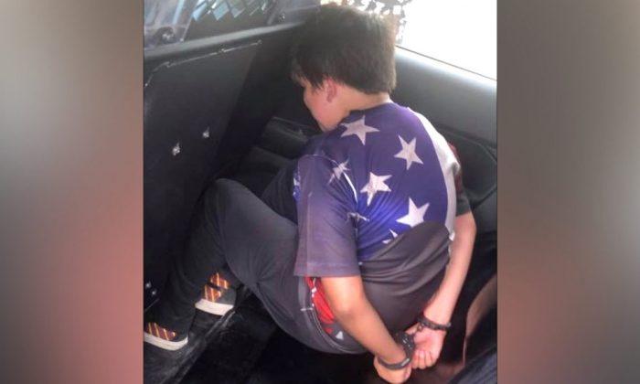 Furious Father Shares Video After Son With Autism Is Handcuffed in Patrol Car