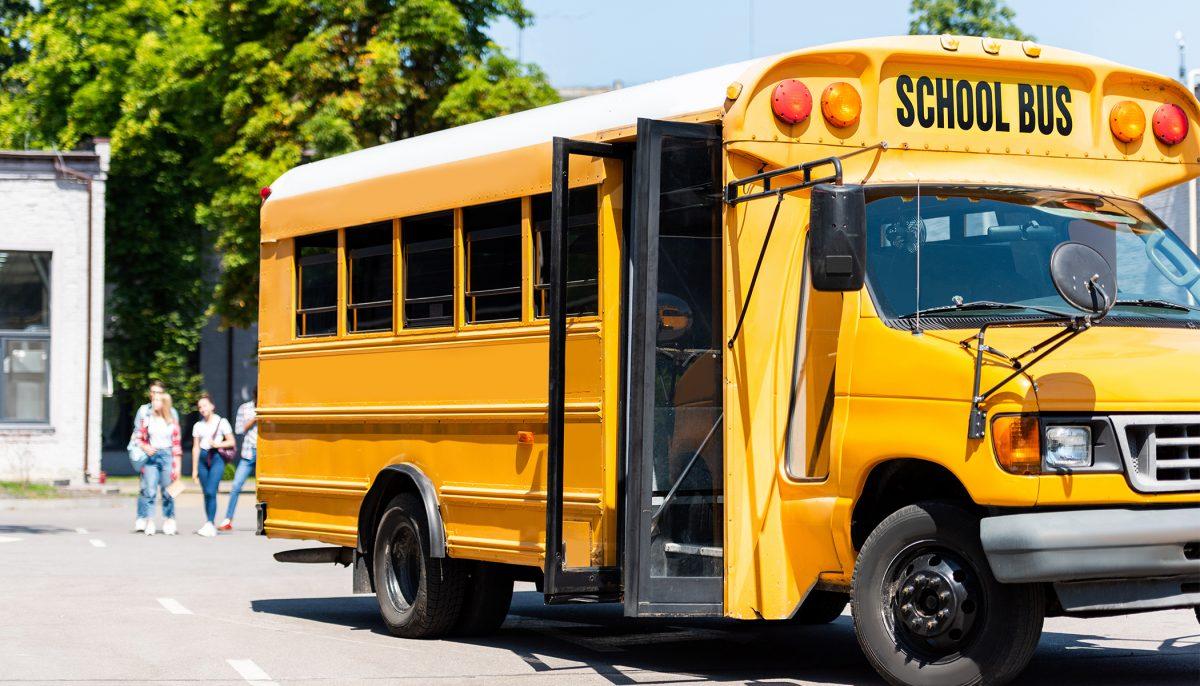 A school bus in a stock photo. (Illustration - Shutterstock)