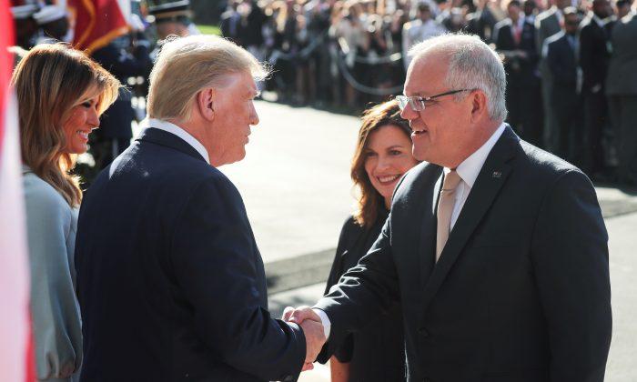 Trump Welcomes Australia’s Prime Minister, Cementing Strong Trade, Security Ties