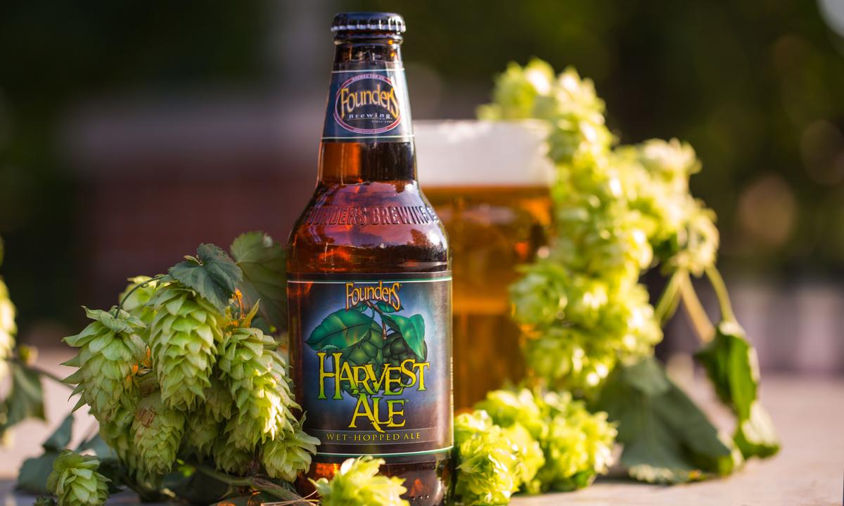 Founders Brewing Co.'s Harvest Ale. (Courtesy of Founders Brewing Co.)